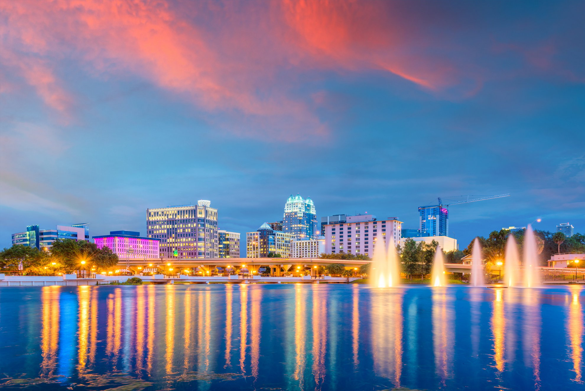 Orlando, Florida, USA Skyline